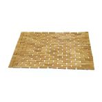 Dikdörtgen - Bambu Kaydırmaz Banyo Paspası 42X62cm (5433)