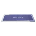 Dikdörtgen Düz Renkli Su Emici - Sihirli Banyo Paspası Elastik 116 X 37.5Cm (5250)