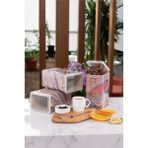 Dikdörtgen Kilitli Saklama Kabı 3'lü Set 75 x 100 x 150 Cm. Pink