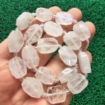 Dikdörtgen Kristal Kuvars Taşı 13X19 Mm