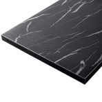 Dikdörtgen plastik masa örtüsü 150x185cm tek taraflı buzlu vinil Mat Anti haşlanma ısı yalıtımı için dayanıklı masa örtüsü kahve bar 1.5mm kalınlık