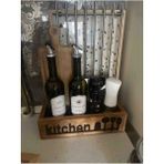 Diken Store Ahşap Çok Amaçlı Ahşap Kutu Mutfak Kitchen Yazılı Düzenleyici Organizer Yağdanlık Mutfak Kahverengi - 0