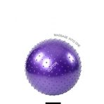 Dikenli Yoga Pilates Aeorobik Jimnastik Topu 65 Cm Mor Pompa Hediyeli