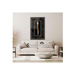 Dikey İslami Cam Tablo, 83 x 130, EXELA20134