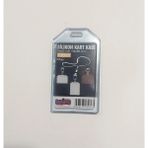 Dikey Silikon Kart Kabı Kartlık 2 adet - Mavi - 1