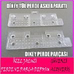 Dikey Tül Perde Askı Aparatı-Dikey Tül Perde Aksesuarları Ve Plas