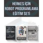 Dikeyeksen Yayın Dağıtım Herkes İçin Robot Programlama Eğitim Seti 3 Kitap