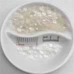 Dikiş için payetler, Toplu Gevşek Payetler, 6mm Bardak Yuvarlak Şeffaf Gevşek Payet Dikiş El Sanatları Düğün Dekorasyonu Giysi Elbise Ayakkabı Kapakları DIY(Pure Transparent)