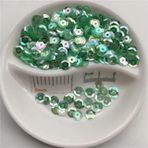 Dikiş için payetler, Toplu Gevşek Payetler, 6mm Bardak Yuvarlak Şeffaf Gevşek Payet Dikiş El Sanatları Düğün Dekorasyonu Giysi Elbise Ayakkabı Kapakları DIY(Special Green)