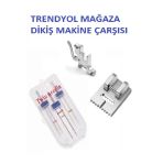 Dikiş Makina Çarşısı Singer Beko Janome Zetina Nervür Ayak Ve Çift Iğne Seti Ayak Tutucu Beraber