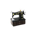 DİKİŞ MAKİNESİ VİNTAGE DEKORATİF BİBLO 20X15X8.5CM REÇİNE (5440)