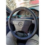 Dikişli Direksiyon Kılıfı Damarlı Siyah Deri Siyah Dikişli E200 Mercedes Için