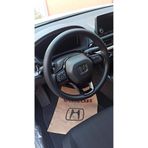 Dikişli Direksiyon Kılıfı Damarlı Siyah Deri Siyah Dikişli Honda Civic İçin DDSDHONCVC110001