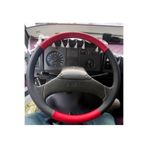 DİKİŞLİ DİREKSİYON KILIFI KIRMIZI DERİ SİYAH DERİ SİYAH DİKİŞLİ IVECO 80-12 KAMYON İÇİN KDSDSDYZ8012DN38