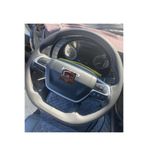 DİKİŞLİ DİREKSİYON KILIFI SİYAH DERİ GRİ DİKİŞLİ IVECO S WAY TIR KAMYON İÇİN 45684696ca3f5200d3