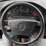 Dikişli Direksiyon Kılıfı Siyah Deri/dikişli 94 Mercedes E200 İçin Siyah