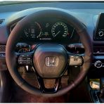 Dikişli Direksiyon Kılıfı Siyah / Noktalı Deri Siyah Dikişli Honda Civic Accord