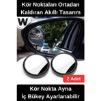 #DikizAynası Kör Nokta Ayna İç Bükey Ayarlanabilir Geniş Açılı Görüş Artırıcı Güvenli Sürüş Yardımcı