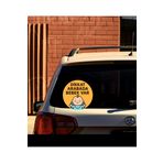 Dikkat Arabada Bebek Var Araba Etiketi & Sticker