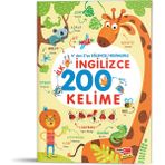 Dikkat Atölyesi Yayınları A'dan Z'ye İngilizce 200 Kelime 3-5 Yaş Grubu için Eğlenceli Resimlerle İngilizce Çocuk Kitabı