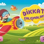 Dikkat Çalışmaları 2. Kitap + Kalem - Yumurcak Yayınları