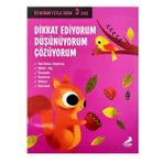 Dikkat Ediyorum, Düşünüyorum, Çözüyorum Öğrenmeye İlk Adım 3 Yaş-Erdem Yayınları