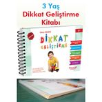 Dikkat Geliştirme 3 Yaş Kitabı - Oğuz Saygın