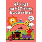 Dikkat Geliştirme Becerileri 3-4-5 Yaş - Beyaz Panda Yayınları