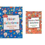 Dikkat Geliştirme - Etkinlik Kitabı (5-6 Yaş) & Yaratıcı Zeka Geliştirme - Etkinlik Kitabı (5-6 Yaş) (2 Kitap Set)