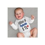 Dikkat Öpücük 5 Tl Yazılı Bebek Zıbını Body, 2 Yaş