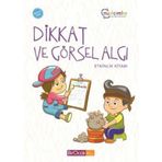 Dikkat ve Görsel Algı Etkinlik Kitabı 48 Ay ve Üzeri - Mavi Çember Okul Öncesi Eğitim - Elif Alkan