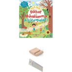 Dikkat ve Odaklanma Alıştırmaları -Okul Öncesi Ara Bul Kitabı- Gizli Nesneler + Tablet Standı