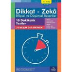 Dikkat Zeka - Bilişsel ve Düşünsel Beceriler 10-11 Yaş 10 Dakikalık Testler
