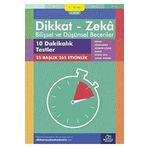Dikkat - Zeka Bilişsel ve Düşünsel Beceriler (9-10 Yaş) 4. Kitap - 10 Dakikalık Testler: 25 Başlık 265 Etkinlik
