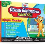Dikkati Güçlendiren Hikaye Seti;Kip Kip'in Maceraları Kutulu Set (10 Kitap Takım) (Kapak değişebilir)