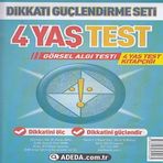 Dikkati Güçlendirme Seti 4 Yaş Test 759028