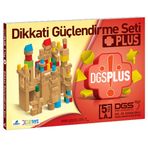 Dikkati Güçlendirme Seti Plus 5 Yaş - 3 Kitap Takım