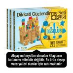 Dikkati Güçlendirme Seti Plus 8 Yaş Kitap (3 Kitap) - Osman Abalı