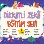 Dikkatli Zeka Eğitim Seti 5 Yaş 1. Kitap
