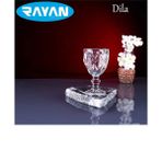 Dila 6'lı Kahve Yanı Bardak -RYG8006 - Renkli