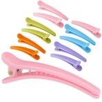 Dilara 6 adet saç tokası, kaymaz, set halinde, kızlar ve kadınlar için, güzel pastel renklerde – Saç tokası, klips, saç şekillendirme için yardımcı aksesuar (renkli)