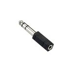 Dilediğin Gibi Stereo Jak 3.5mm to 6.3mm inceden kalına Dönüştürücü (Ses, Mikrofon, Hoparlör, Amfi)