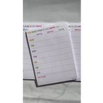 DileloyStore Haftalık Planlayıcı , Bloknot Defter (İngilizce Model) (A5)