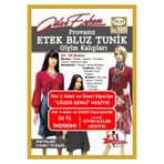 Dilem Yayınevi Güler Erkan No:100 Provasız Etek Bluz Tunik Giyim Kalıpları