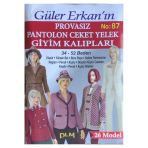Dilem Yayınları Güler Erkan Provasız Pantolon Ceket Yelek Giyim Kalıpları No:87