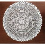 Dilex Masa Örtüsü Supla Set Amerikan Servis - 37 x 37 cm - Beyaz