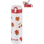 Dıller 480 Ml Pipetli Paslanmaz Çelik Termos Vacum Cup Kilitli Kapak -Ffdıllerd9228