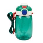 DILLER Tritan Pipetli/Pipetsiz Kullanım Matara - 550 ml (Yeşil)