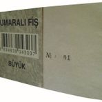 Dilman 4303 7.5x13 Büyük Numaralı Fiş