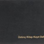 Dilman 5326 17x24 96 Yaprak Ciltli Ödünç Kitap Verme Kayıt Defteri